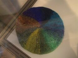 Thumbnail view of another hat made with Noro Silk Garden